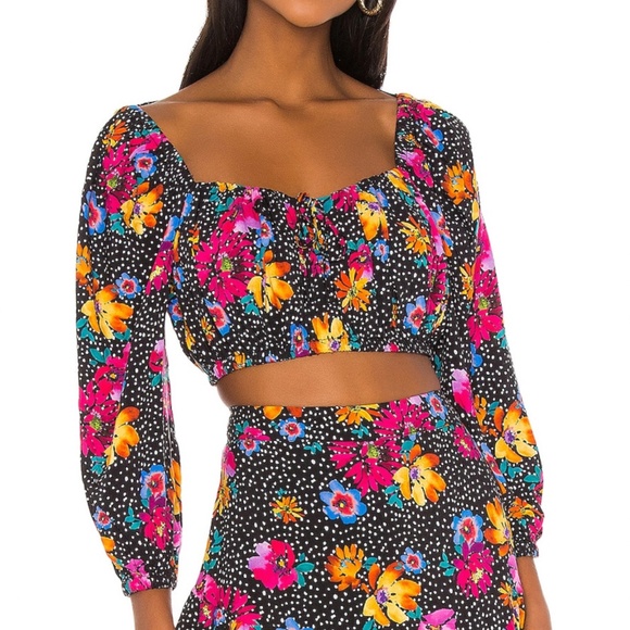Majorelle Swift Top in Dotted Multi - Picture 3 of 3
